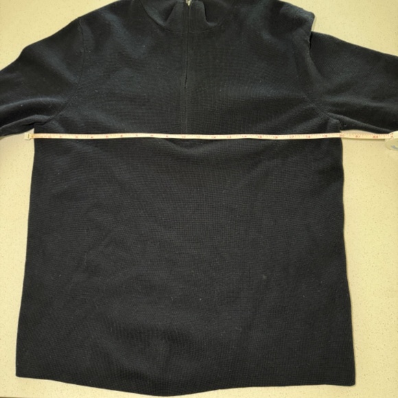 COS mock neck 3/4 zip up - Picture 9 of 12